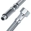 Panzerschlauch Flexschlauch 3/8 Zoll ÜM x M10 geflochten Produktbild-Vorschau 1