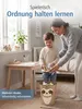 itenga Papierkorb Tiermotiv - FAULTIER - Kawaii Design - ca Produktbild-Vorschau 3