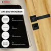 DOMINO Türgriff Drückergarnitur WC - Badezimmer Set | mit Produktbild-Vorschau 5
