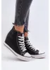 Trampki Damskie Na Koturnie Cross Jeans NN2R4005 Czarne 41 Podgląd zdjęcia produktu 6