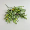 Künstlicher Olivenstrauß mit Früchten 36 cm Produktbild-Vorschau 3