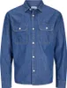 Jack & Jones Travis Langarmhemd Blau XL Mann Blau XL Produktbild-Vorschau 3