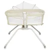 Berceau à 4 roues pour bébés jusqu'à 9kg crème Voir les images du produit 7