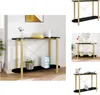 vidaXL Konsolentisch Schwarz 110x38x75 cm Holzwerkstoff -  Produktbild-Vorschau 1