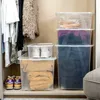 Cassetta 70 l con coperchio LONA, colore:Trasparente Anteprima dell’immagine prodotto 8