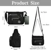 Aucuu Nylon Umhängetasche Damen Crossbody Bag Produktbild-Vorschau 2