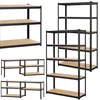 Opbergrek - Stellingkast - 875 KG -  Metaal - Zwart - 180 x Productafbeelding-voorbeeld 6