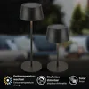 Solárna stolová lampa s dotykovým stmievačom 2W 160 lm CCT Náhľad obrázku produktu 10