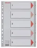 Esselte 100103, Číselný zápisník, Polypropylén (PP), Šedá, Náhľad obrázku produktu 1