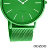 Oozoo Orologio da polso in maglia metallica verde Serie Anteprima dell’immagine prodotto 3