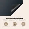 KitchenYeah© Herdabdeckplatte Metalldruck - Linie - Grau , Produktbild-Vorschau 5