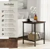 tectake® Beistelltisch Grimsby 40x40x55,5cm Produktbild-Vorschau 2