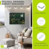 ARTland Wandbild Alu für Innen & Outdoor Urwald mit Tiger Produktbild-Vorschau 3