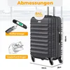 KESSER® Reisekoffer Hartschalen Koffer mit Zahlenschloss, Produktbild-Vorschau 2
