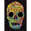 Heye Puzzle Doodle Skull, 1000 Teile, 1000 Stück(e), Kunst Produktbild-Vorschau 2