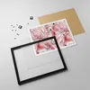 Gerahmtes Poster - Schwarzer Rahmen - Flamingo Pink Exotik Produktbild-Vorschau 4