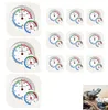 12er-Set Mini-Thermometer und Hygrometer für den Produktbild-Vorschau 1