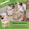 Balinco WERKBANK Kinder Holz, Werkstatt mit Kinder Produktbild-Vorschau 2