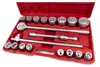 Set bussole bi-esagonali con cricchetto e prolunghe 3/4", Anteprima dell’immagine prodotto 2