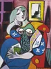Picasso Puzzle Frau mit Buch, 1000 Teile, Kunstmotiv Produktbild-Vorschau 5