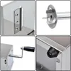 A collage of four close-up images showing different parts of a spiral potato cutter. Náhľad obrázku produktu