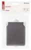 Wandsteckdose grau-schwarz, IP44 Produktbild-Vorschau