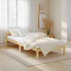 Jeunesse de lit simple bois massif lit nature 200 x 90 Voir les images du produit 19