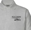 Huuraa Herren Polo Shirt Pfleger mit Herz XXL Sport Grey Produktbild-Vorschau 2
