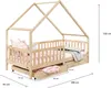 Hausbett ALVA aus Kiefer Massivholz, natur - Kinderbett mit Produktbild-Vorschau 14