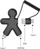 XOOPAR, kabel 3 w 1 Buddy USB A, USB C/USB C, Lightning Podgląd zdjęcia produktu 4