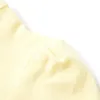 Kinder-T-Shirt Zartgelb Größe 116 mit glitzernden Rollschuh Produktbild-Vorschau 5