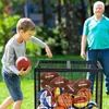 Wózek do przechowywania piłek sportowych, organizer Podgląd zdjęcia produktu 8