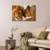 Italienischer Leinwand Leinwandbild - Love's Secret 120x80 Produktbild-Vorschau 4