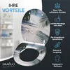 SANILO® WC sedátko s automatickým spouštěním a rychlým Náhled obrázku produktu 2