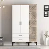 Skye Decor, Kumsal PT - Walnut, White, Kleiderstangen, Produktbild-Vorschau 2