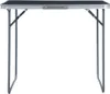 vidaXL Skládací kempingový stůl s kovovým rámem 80x60 cm Náhled obrázku produktu 1