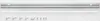 A white curtain track and several white mounting accessories are laid out on a white background. Produktbild-Vorschau