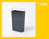 Pojemnik wewnętrzny Hailo 1220179 ciemnoszary 7 L 226 x 115 Podgląd zdjęcia produktu 3