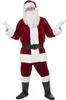 Kerstman kostuum voor heren, Sint Nicolaas, rood-wit - XXL Productafbeelding-voorbeeld 2