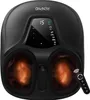 A black foot massager with a digital display and a remote control. Náhľad obrázku produktu