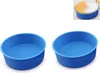 Silikon Backform Runde, 2 Stück Flexible Silikon-Kuchenform Produktbild-Vorschau 1