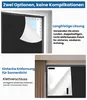 Blackout Rollo ohne Bohren 3m x 145cm, 100% Lichtdichtes Produktbild-Vorschau 7