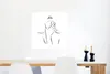 MuchoWow® Poster Abstrakte Strichzeichnung einer Frau mit Produktbild-Vorschau 5
