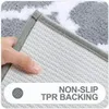 Rutschfeste Badematte, Badezimmerteppich, Hochflor Produktbild-Vorschau 4