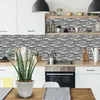 Küchen Fliesenaufkleber, 24 Stück Mosaik Fliesenaufkleber Produktbild-Vorschau 4