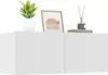 Mobili TV 2 pz. Bianco 80x30x30 cm Materiale a base di Anteprima dell’immagine prodotto 10