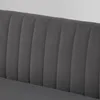A close-up view of the upholstered backrest of a sofa. Produktbild-Vorschau