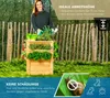 Westmann Premium L Lärchenholz Hochbeet und Kräuterbeet Produktbild-Vorschau 5