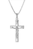 trendor 41402 Halskette mit Kruzifix Kreuz-Anhänger 925 Silber 1 Productafbeelding-voorbeeld