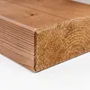 levandeo Wandregal Holz Massiv 100x20cm Eiche Farbig Produktbild-Vorschau 3